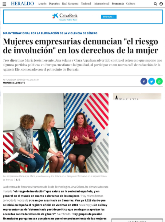 Encuentro EFE "LIDERAZGO FEMENINO" 1 Captura de pantalla 2019 12 04 a las 23.22.37