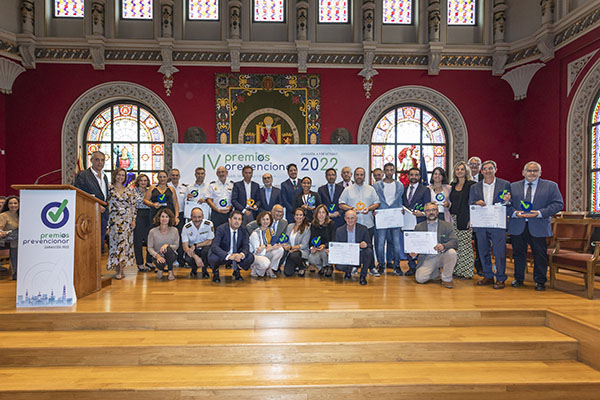 Nuestras socias son noticia: Elena Sanjoaquín, galardonada en los Premios Prevencionar. 1 Ganadores Premios Prevencionar 2022