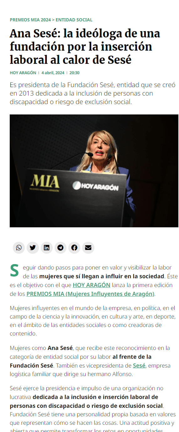 screencapture hoyaragon es premios mia 2024 premios mia 2024 ana sese fundacion sese 2024 04 10 10 06 47