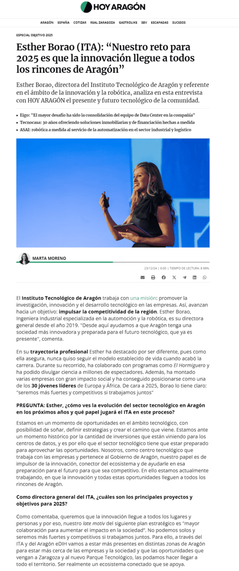 screencapture hoyaragon es articulo especial objetivo 2025 esther borao ita retos 2025 20241212095459082180 html 2025 01 09 12 11 23 1 1