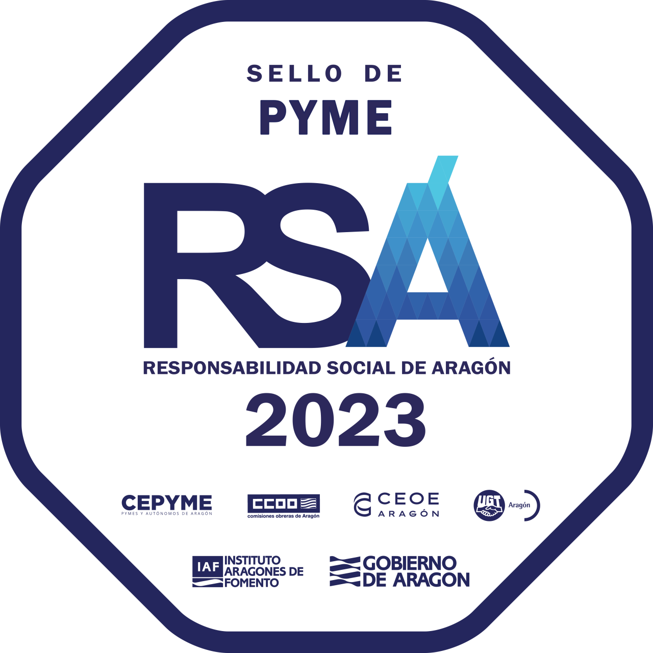 Directivas de Aragón 10 SELLO RSA PYME 2023