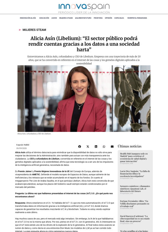 screencapture innovaspain alicia asin libelium el sector publico podra rendir scaled