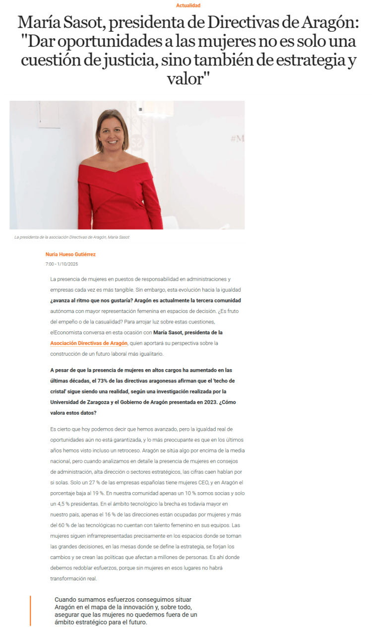 screencapture eleconomista es actualidad noticias 13562494 09 25 maria sasot presidenta de directivas de aragon dar oportunidades a las mujeres scaled