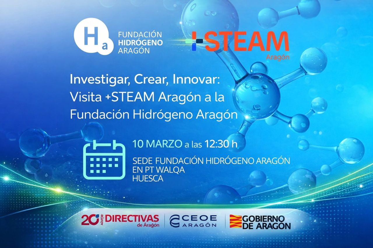 Visita para conocer de cerca el futuro del hidrógeno en Aragón