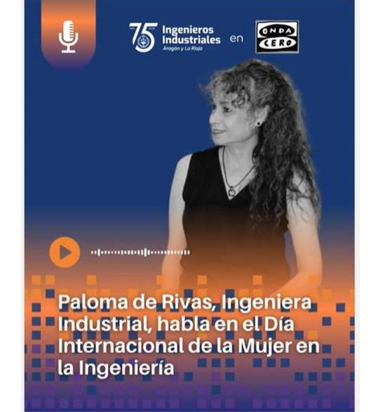 Nuestras socias son noticia | Paloma de Rivas pone voz al impulso de las carreras científico-tecnológicas en Onda Cero Aragón. 1 paloma de rivas page 0001