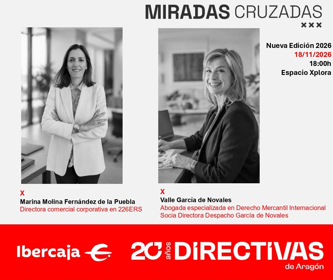 18 Noviembre – “Miradas Cruzadas 2026” : Marina Molina y Valle García de Novales.